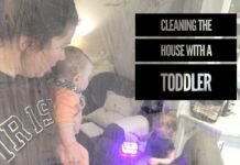 #SPEEDCLEANING: Cleaning with a toddler