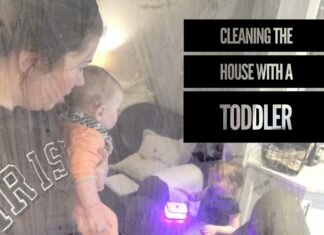 #SPEEDCLEANING: Cleaning with a toddler